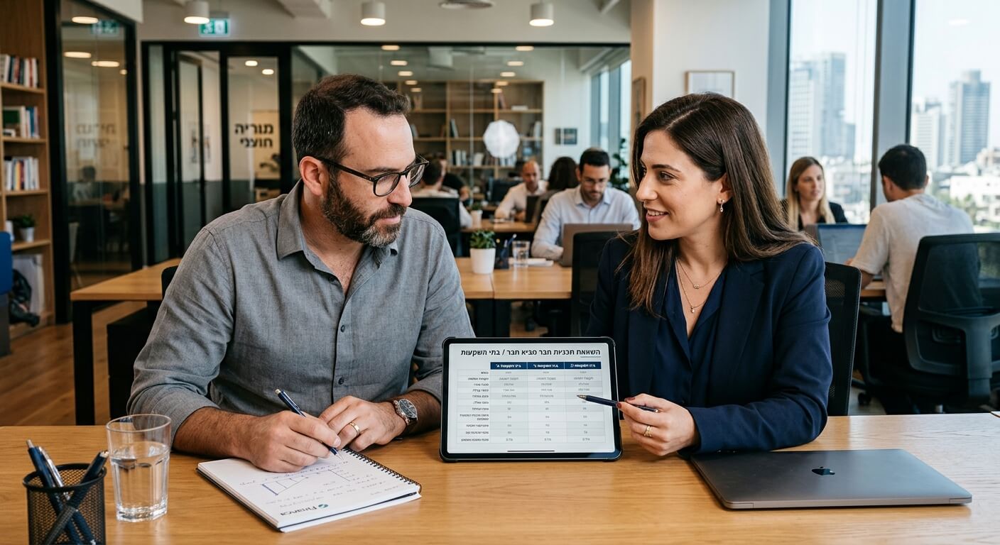 השוואת תכניות חבר מביא בבתי השקעות ישראלים
